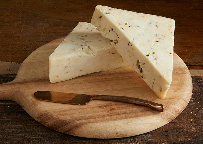Morel and Leek Jack- Keystone Cheese- {{Product type}}