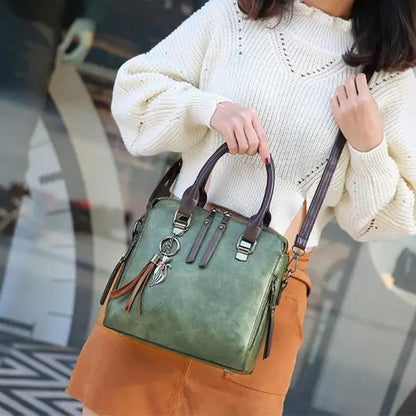 Vintage Tassel Designer Shoulder Bag