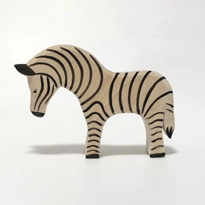 Wooden Animal Figures Elephant Lion Giraffe - Kia Day Design