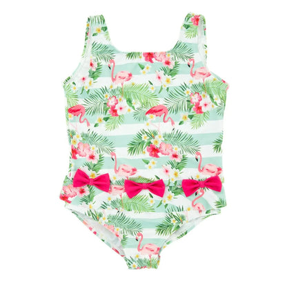 Watermelon Print Toddler Girls Swimsuit