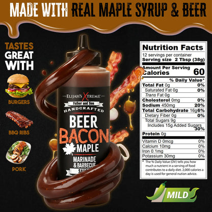 Beer Bacon Maple BBQ Sauce - - BBQ Sauce