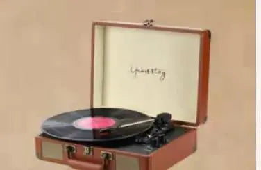 Portable Mini Smart Record Player with Bluetooth Speaker - Kia Day Design