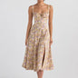 Ladies Midi Spaghetti Strap Dress - Kia Day Design