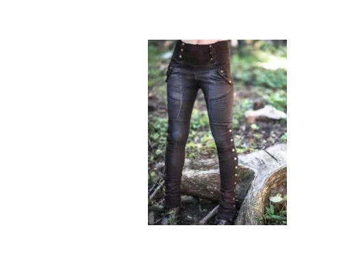 Stretch Pocket Pencil Pants - Kia Day Design