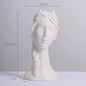Nordic Simple Matte White Ceramic Body Vase - Kia Day Design