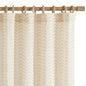 jinchan Printed Linen Curtains 84 Inch Length 2 Panels Boho Curtains for Living Room Yellow Flax Linen Farmhouse Herringbone Curtains Rod Pocket Back Tab Light Filtering Window Curtain Set Kia Day Design