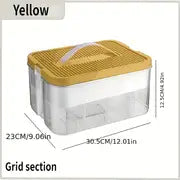 Stackable Building Blocks Storage Box with Handle Kia Day Design