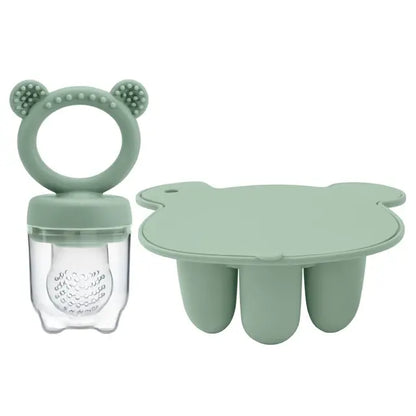 Baby Ice Cream Pops Silicone Mold Ice Cream Maker Green