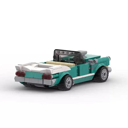 Vintage Car Blocks Bricks Toys Kia Day Design