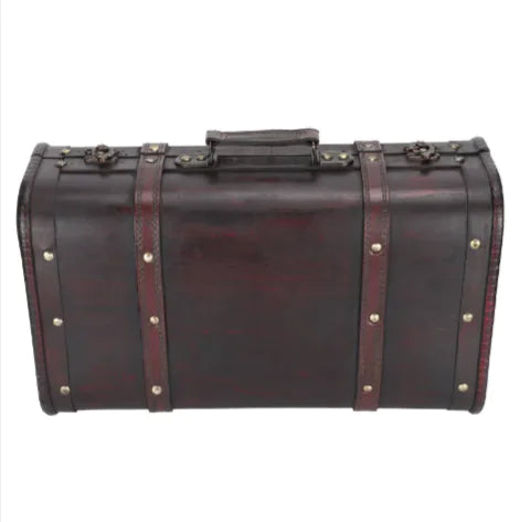 Vintage Wooden Suitcase - Kia Day Design