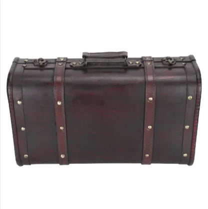 Vintage Wooden Suitcase - Kia Day Design
