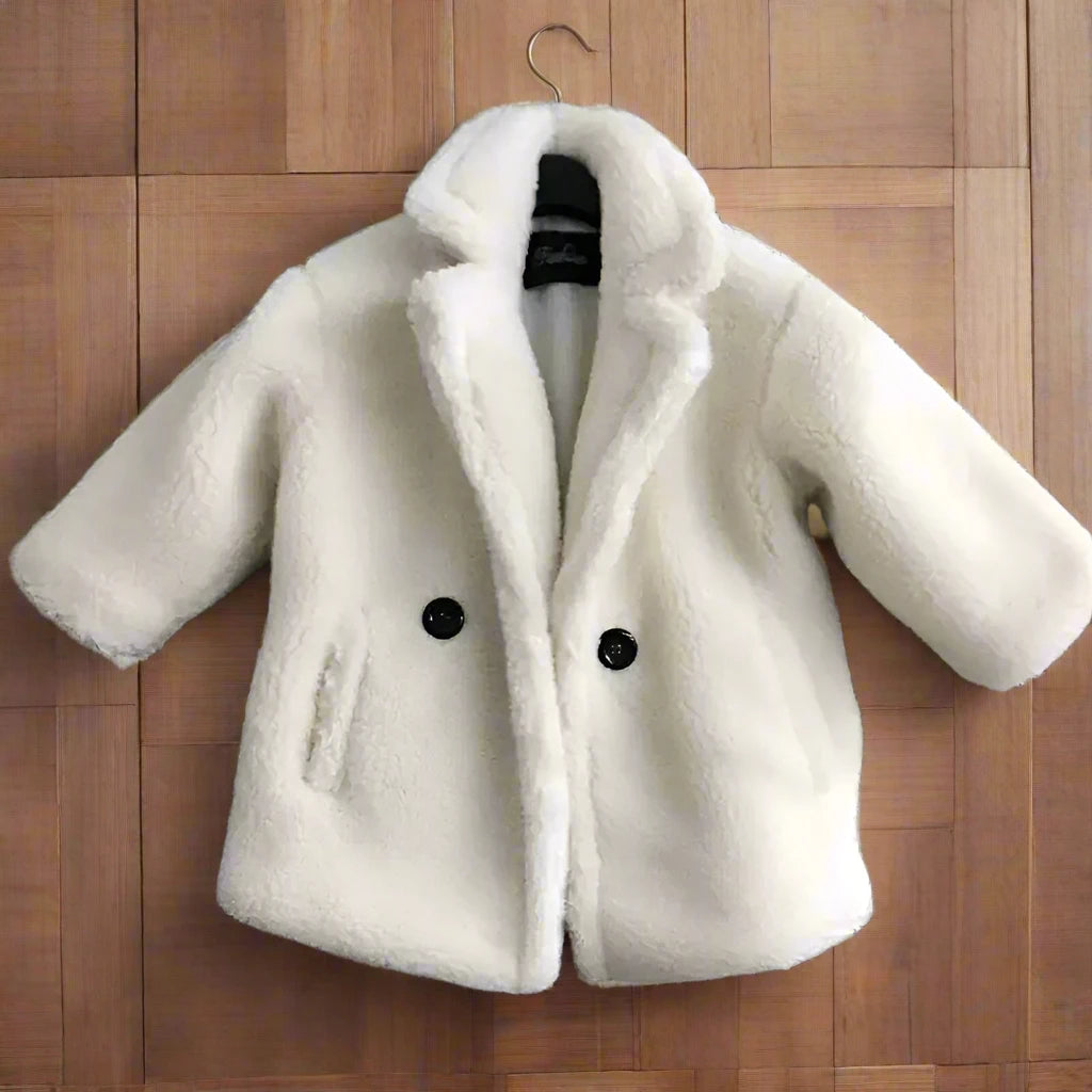 Big Kids Fur Coat In Autumn And Winter Coat