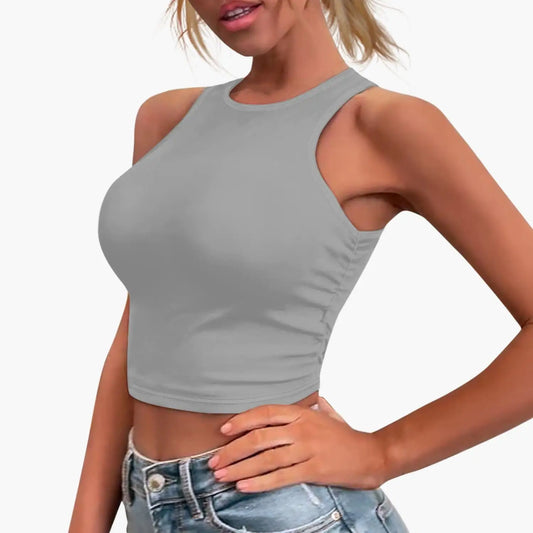 Racer Crop Top