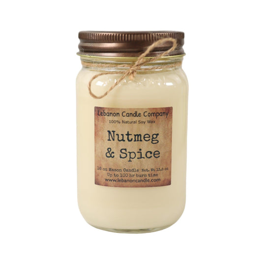 Nutmeg & Spice Candle - - Candles & Melts