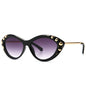 Classic Square Polarized Sunglasses for Women UV400 Sun Glasses - Grey -