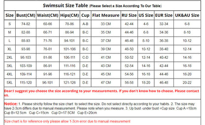 Women's Comfortable Swimsuit Two-Piece Printed Tankini Quick-Drying Swimwear - -