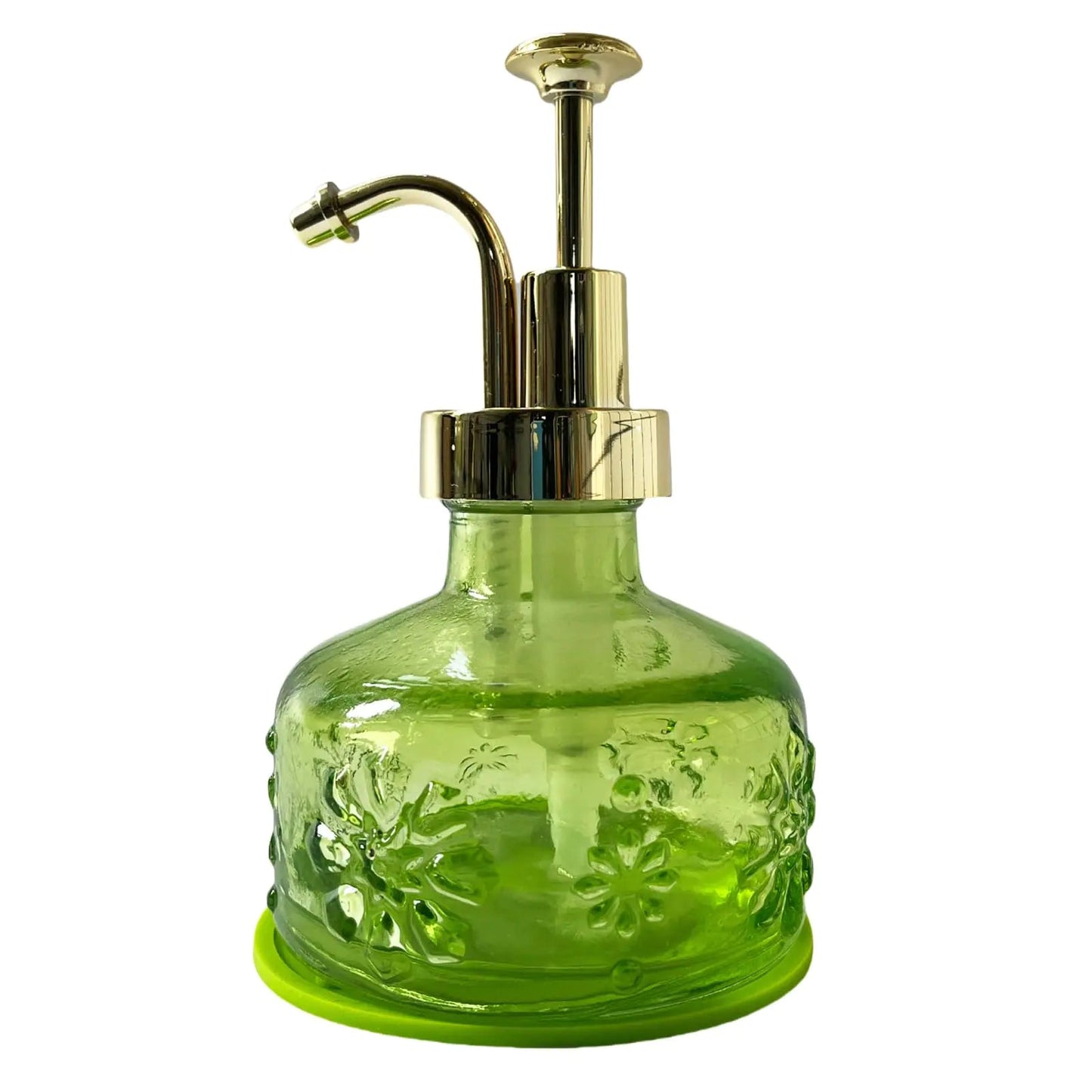 Green Birugen Vintage Soap Dispenser - Green - soap dispenser