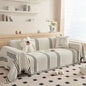 Soft Chenille Sofa Throw with Tassels and Washable Cover - Dark Gray - Couch cover