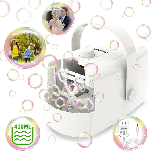 Automatic Bubble Machine Bubble Blower - - bubble mower