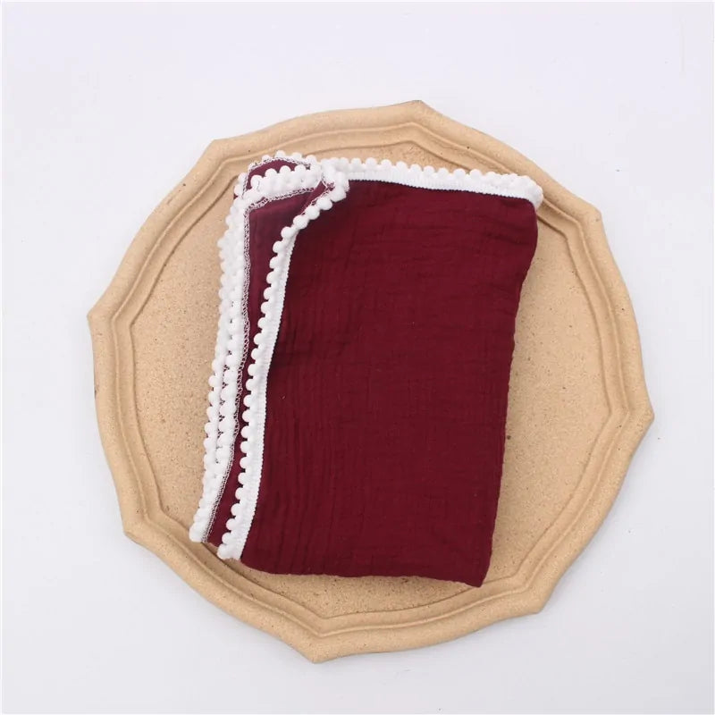 Organic Cotton Baby Tassel Blankets - Kia Day Design