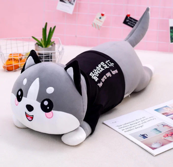 Cartoon Dog Pillow Plush Toy