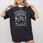 Salem Annual Witches Convention Spooky Skeleton Ghost Witch Skull Meme Halloween Costume Comfort Colors Tee - Black - T-Shirt