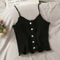Women's Slim Fit Cotton Knitted Fashion Vest