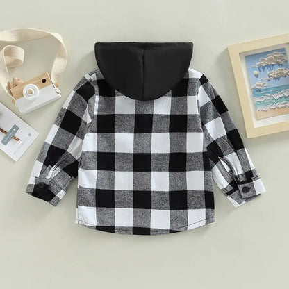 Autumn Kids Shirt Coats