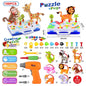3D Mosaic Puzzle Building Set with Tools - Kia Day Design