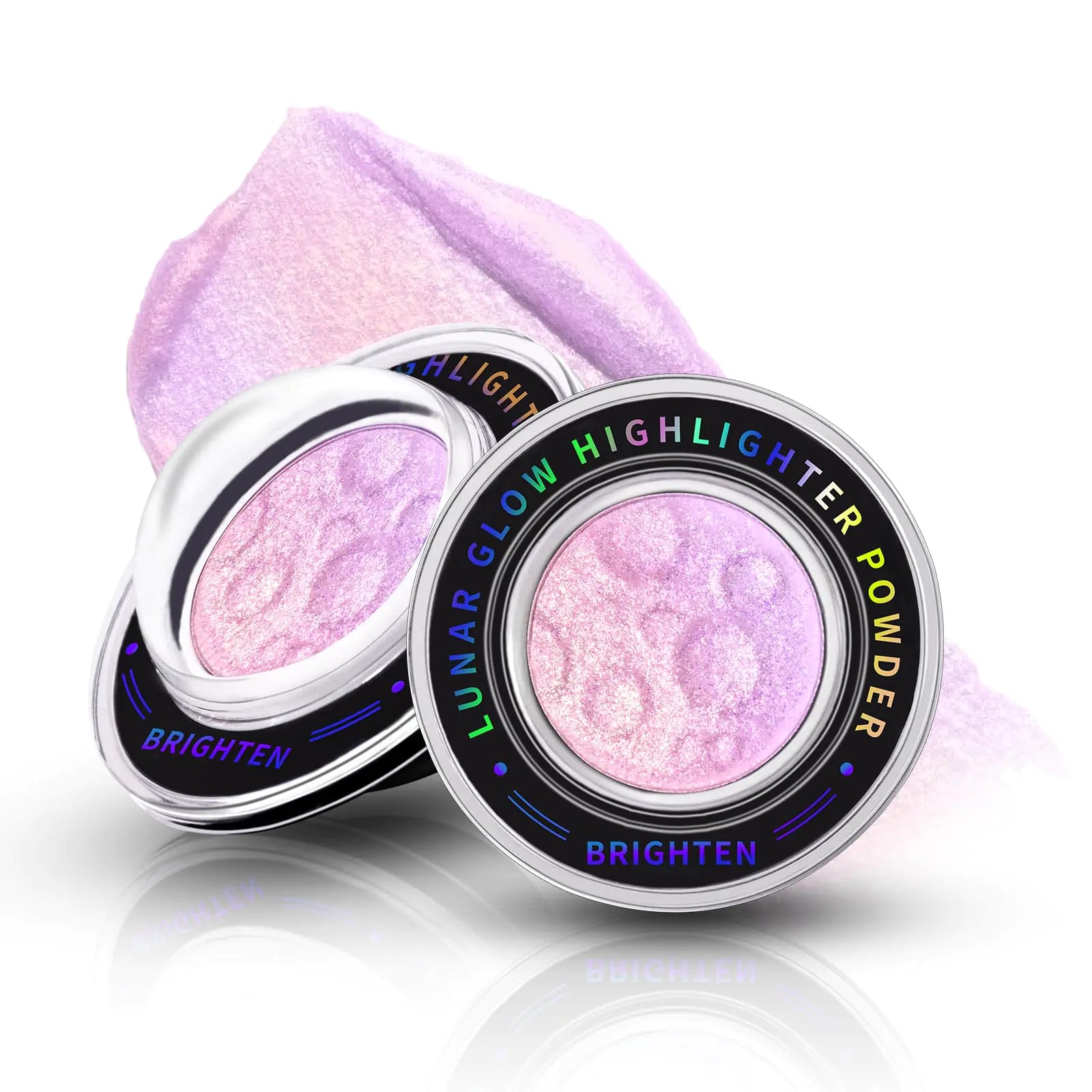 HOSAILY Chameleon Face Highlighter Palette Multichrome Glitter Shimmer Highlighter - 1 - eyeshadow