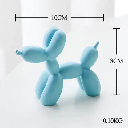 Nordic Resin Balloon Dog Statue Kia Day Design