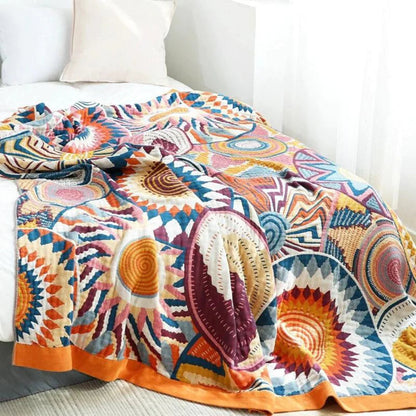 Sunset Throw Blanket Kia Day Design