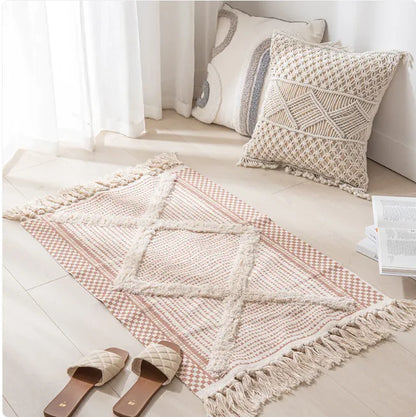 Contemporary Minimalist Area Rug - Kia Day Design