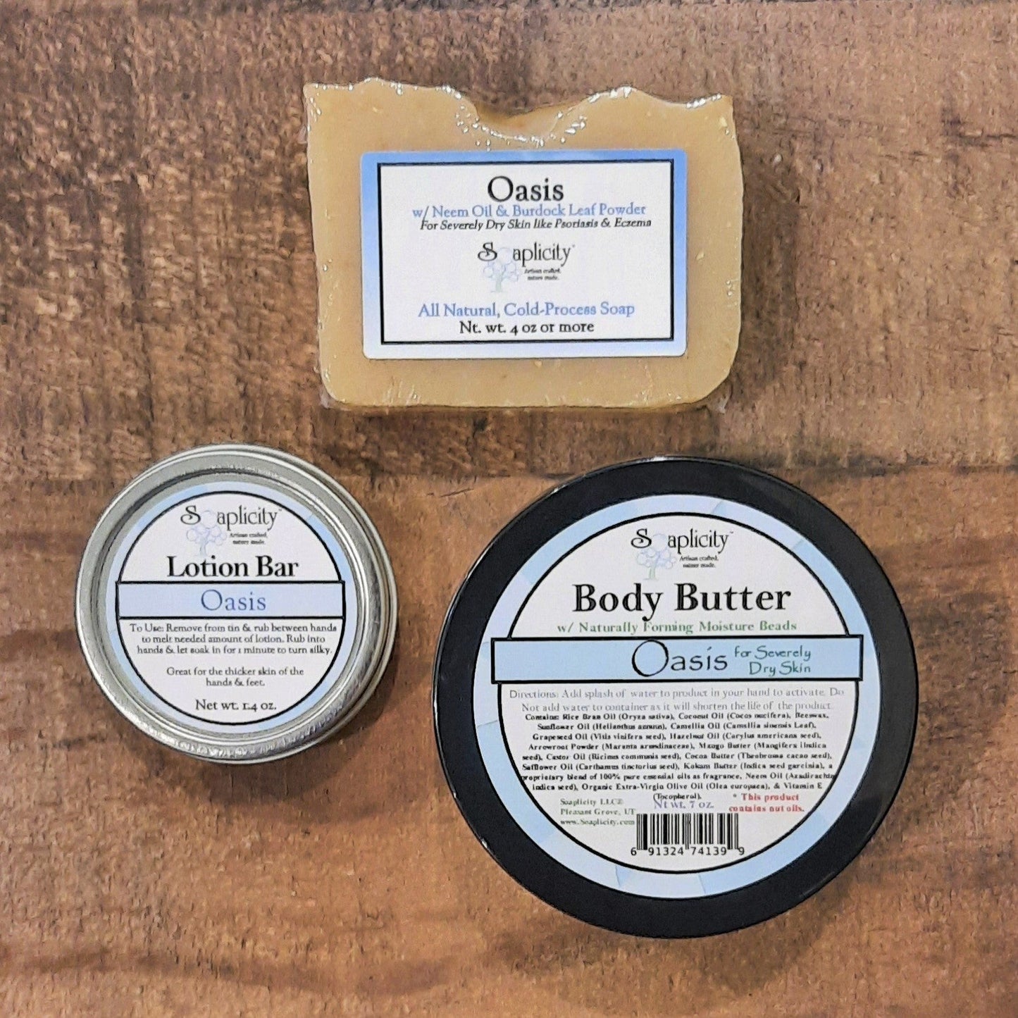 Oasis Bundles for Severely Dry Skin - - Bundles