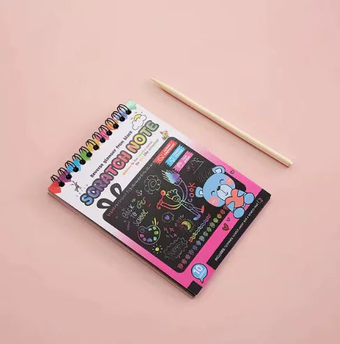 Creative Graffiti Colorful Children's Scratch Off Paper