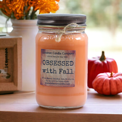 OBSESSED with Fall Candle - - Candles & Melts