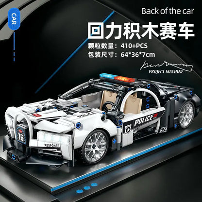 Off-Road Racing Car Building Kit Compatible with LEGO