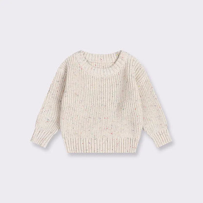 Loose Knitted Children's Sweater for Autumn & Winter