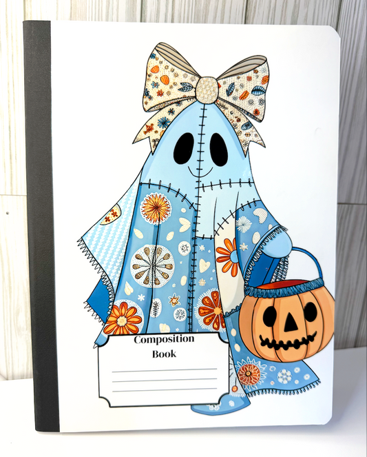 Old Fashioned Ghost Composition Books - - journal