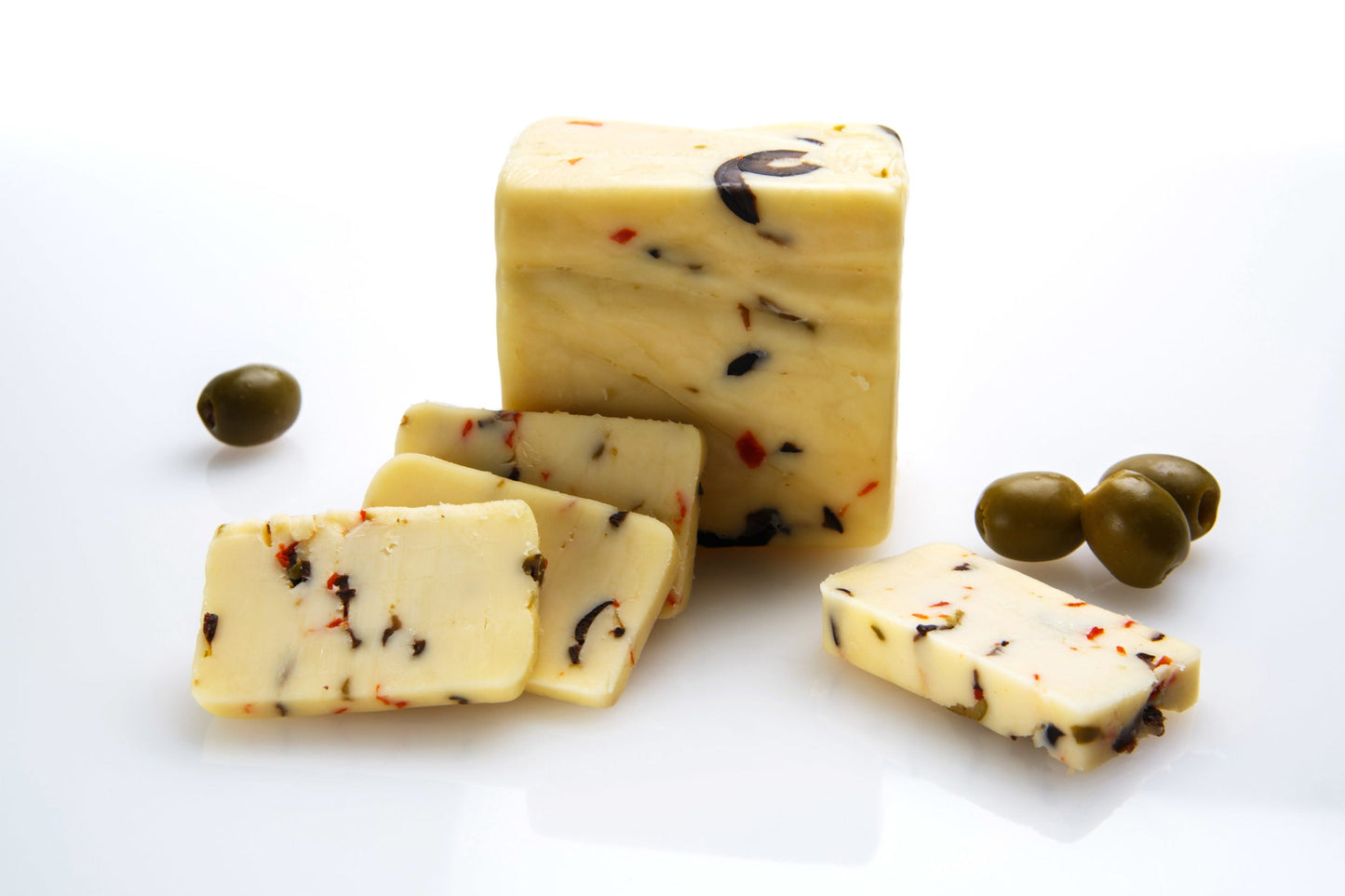 Olive Cheddar- Keystone Cheese- {{Product type}}