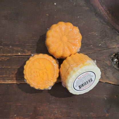 Bubble Bath Truffle - Mini Bubble Bath Bomb with Cocoa & Mango Butter - 1 Truffle - Orange Creamsicle (Seasonal - Apr-Aug) - Bath Truffles
