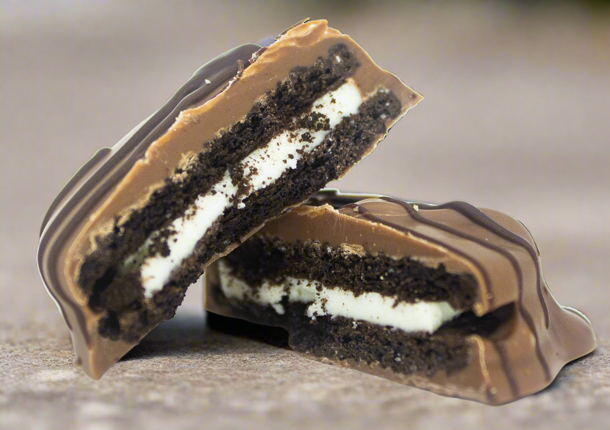 Chocolate-Dipped Cookie - -