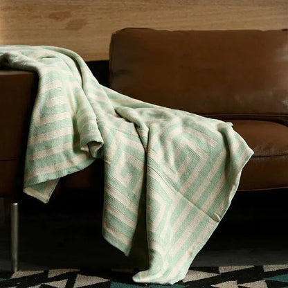 Knitted Throw Blanket - Kia Day Design