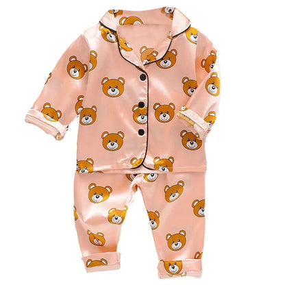 Childrens Pajamas Set Baby Suit Multicolored Medium 24M 15