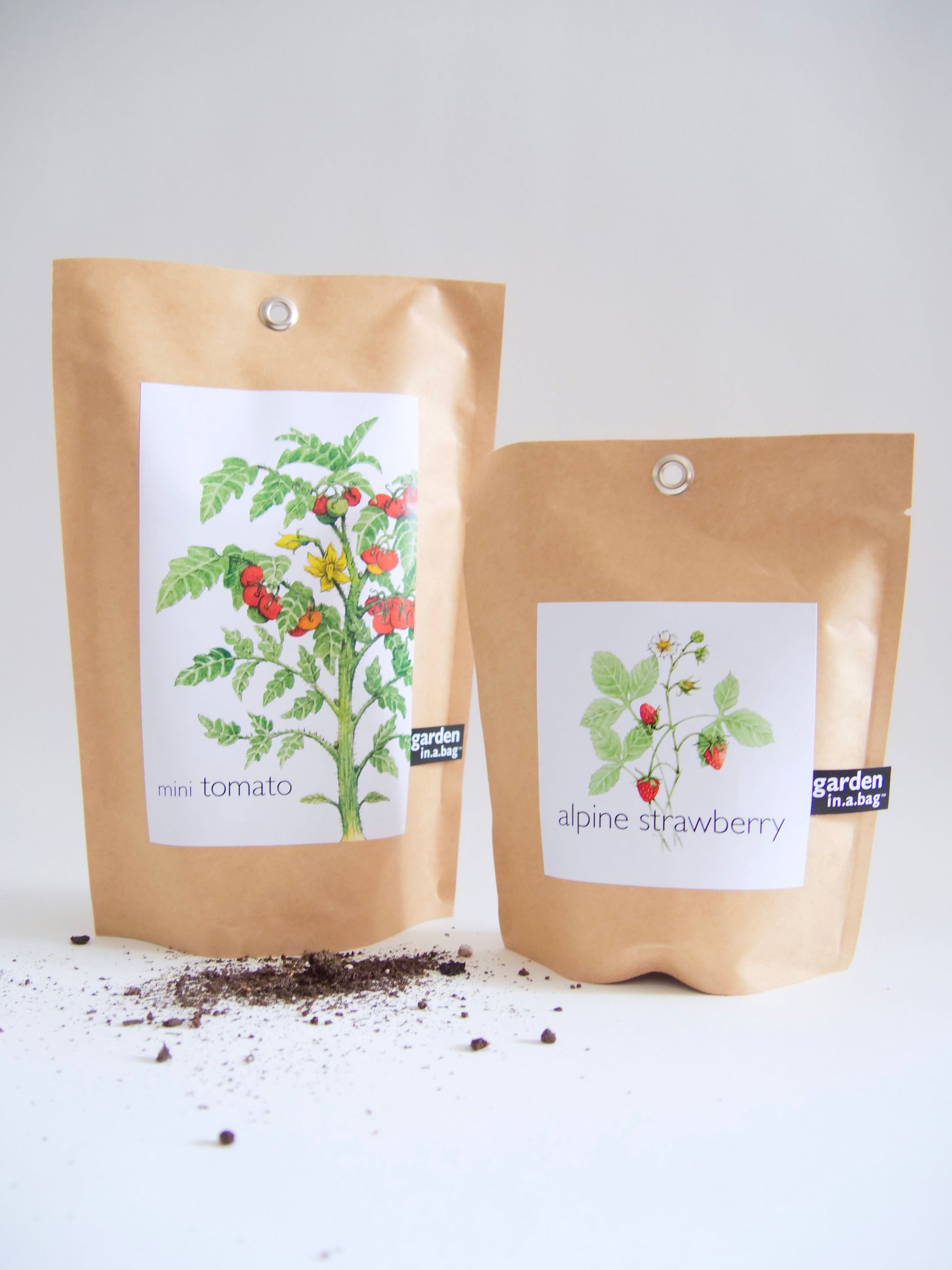 Build Your Own Custom Growing Gift Box with Garden Kit, Plant Kit, Organic Tea & Meditation Card of Your Choice - - Gift Box