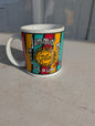 Myers Rum Coffee Cup Mug 1995 Jammin Mon Original Dark Rum Meyers Vintage - -
