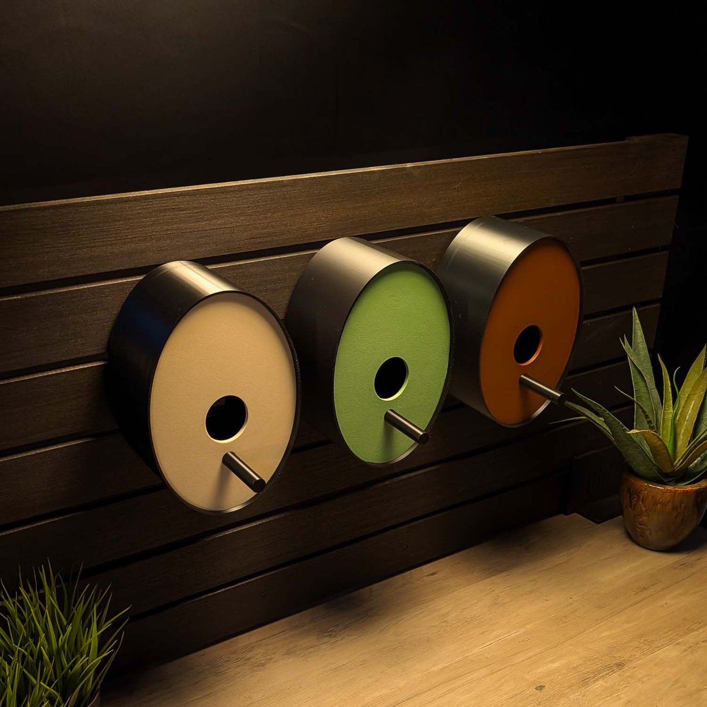 Modern Birdhouse | Ellipse Earth Tones- Active Doodie Gear­®- {{Product type}}