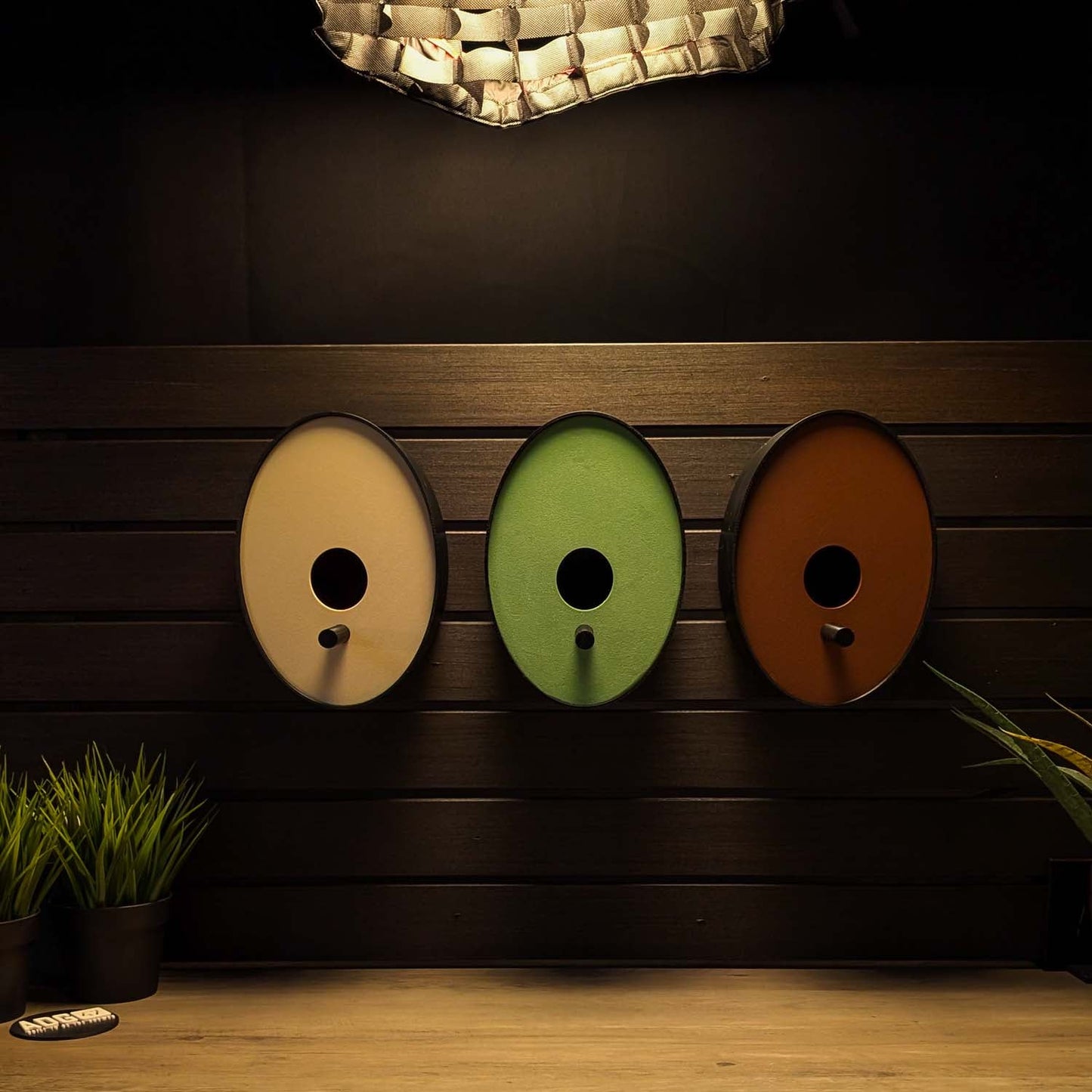Modern Birdhouse | Ellipse Earth Tones- Active Doodie Gear­®- {{Product type}}