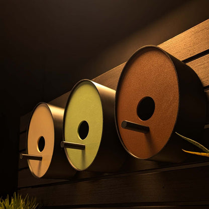 Modern Birdhouse | Ellipse Earth Tones- Active Doodie Gear­®- {{Product type}}