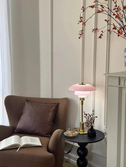 Vintage Bauhaus Fusion: Retro Medieval Bedside Lamp for Stylish Living Spaces